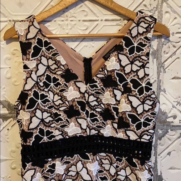 Nikibiki Dresses & Skirts - Nude and lace butterfly dress